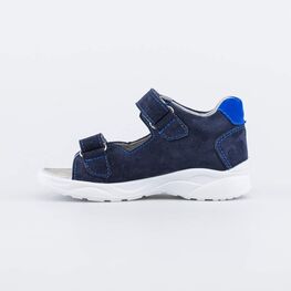 122211-21 Сандалии из натуральной кожи для мальчики синий фото №2