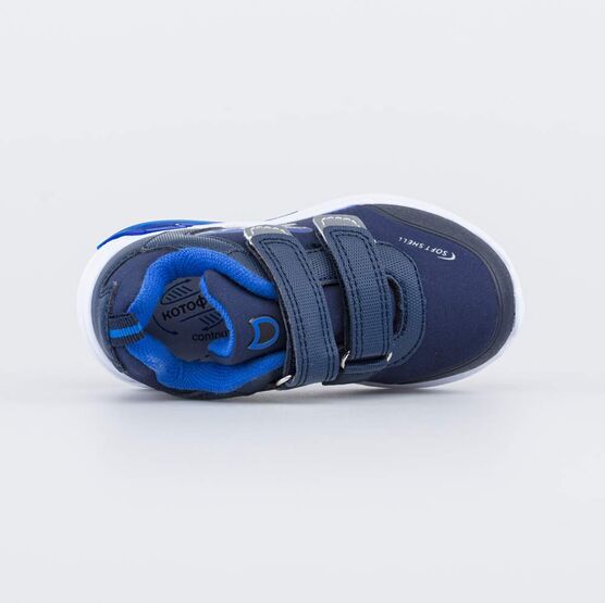 144208-71 Всепогодные кроссовки из материала SoftShell для мальчика для мальчики синий фото №4