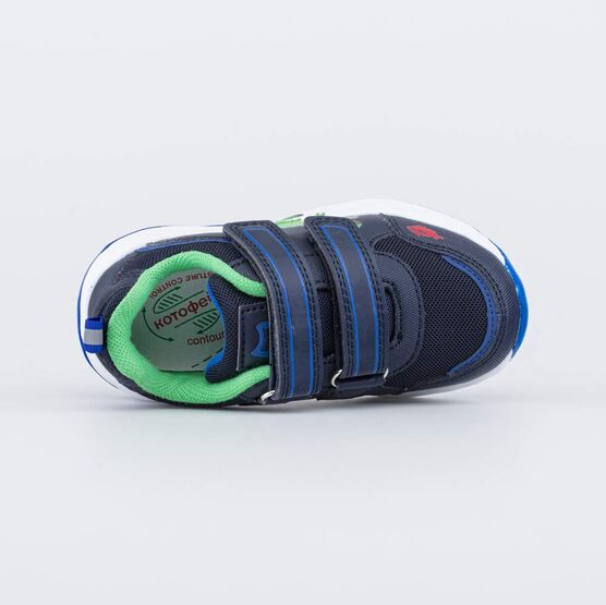 144212-71 Кроссовки с подсветкой для мальчика для мальчики синий фото №4