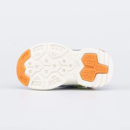 144215-13 Кроссовки из вязаного текстиля для мальчики син-гол фото №3