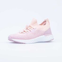 641026-11 Кроссовки для девочки розовый