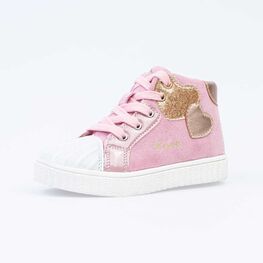 354051-21 Ботинки для девочки розовый