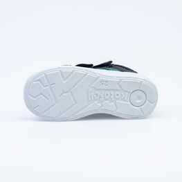 352220-23 Ботинки на липучках для мальчики син-зел фото №3