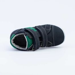 352220-23 Ботинки на липучках для мальчики син-зел фото №4