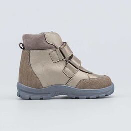 152286-32 Ботинки для девочки бронзовый фото №2