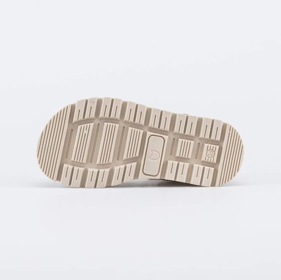 322188-23 Кожаные сандалии на липучках Бежевая карамель для девочки бежевый фото №3