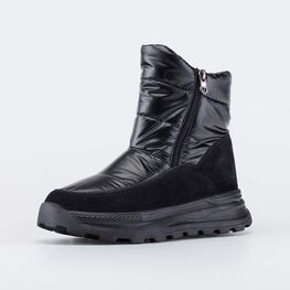 764062-42 Черные дутики для девочки-подростка для девочки черный