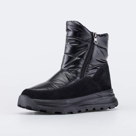 764062-42 Черные дутики для девочки-подростка для девочки черный