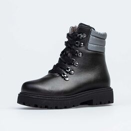 652173-54 Зимние ботинки для девочки для девочки черный