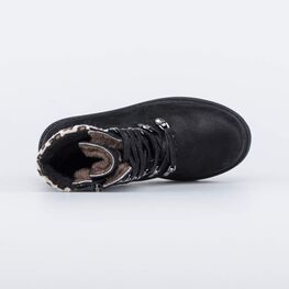 652173-55 Зимние ботинки для девочки для девочки черный фото №4