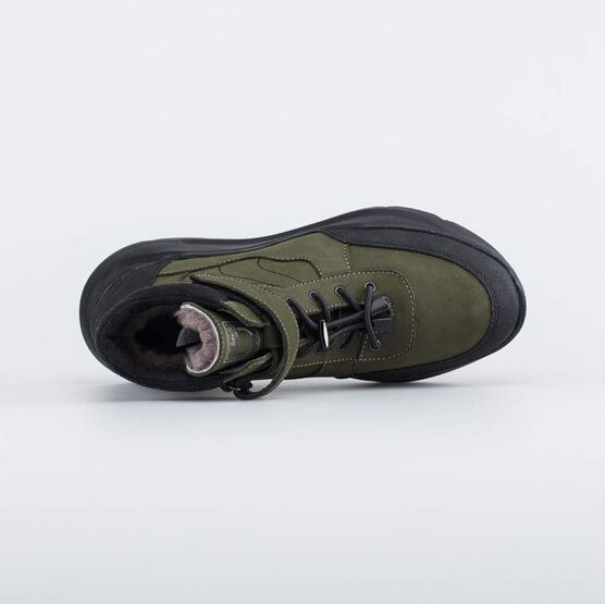 752182-53 Зимние ботинки для мальчика для мальчики оливковый фото №4