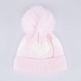 07811460-41 Шапка с утеплителем Thinsulate для девочки для девочки розовый + белый