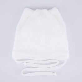 07811462-40 Шапка кошка на зиму для девочки для девочки светло-бежевый