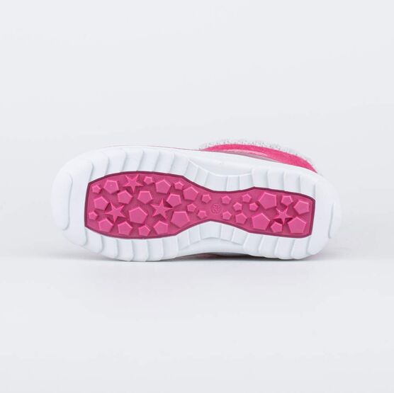 467058-42 Валенки на молнии для девочки Лапки для девочки фуксия фото №3