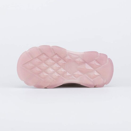 352374-43 Зимние ботинки на липучках для девочки для девочки розовый фото №3