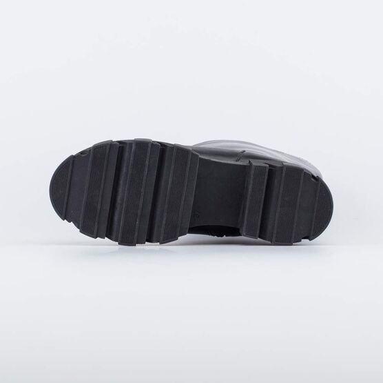 762132-51 Высокие зимние сапоги на меху для девочки черный фото №3