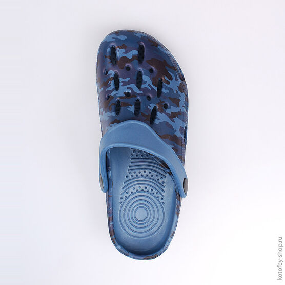 725020-01 Пляжная обувь синяя для мальчики светло-синий фото №4