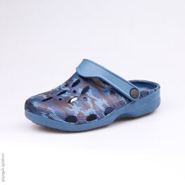 725020-01 Пляжная обувь синяя для мальчики светло-синий