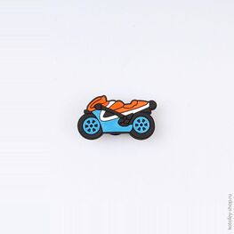 03014004-40 Украшение для обуви Мото для мальчики разноцветный