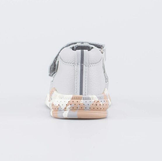 132179-21 Кожаные сандалии для мальчика для мальчики серый фото №5