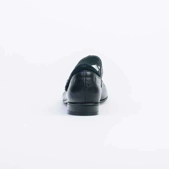 532177-22 Туфли для девочки черный фото №4