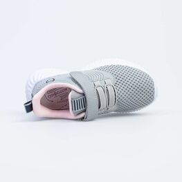 644314-71 Кроссовки для девочки сер-роз фото №4