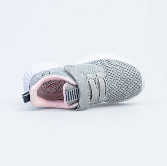 644314-71 Кроссовки для девочки сер-роз фото №4