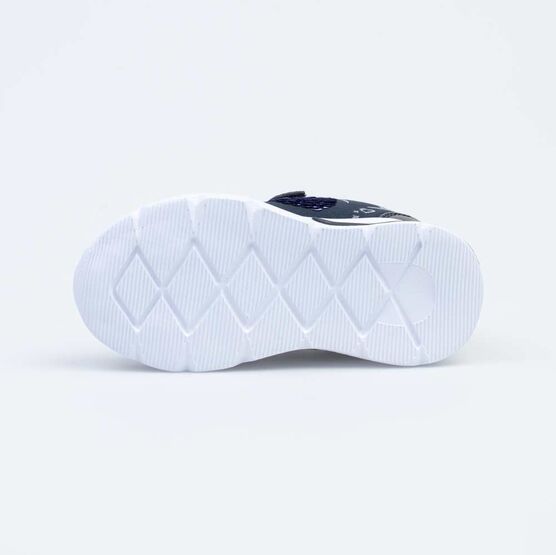 344315-71 Кроссовки с LED-подсветкой на подошве для девочки син-сир фото №3