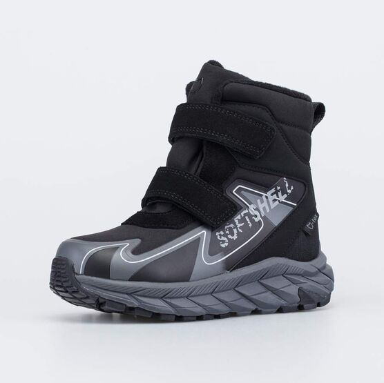 454710-81 Зимние мембранные ботинки с Softshell и Thinsulate для мальчики черный