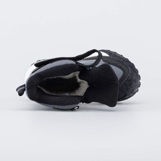 454712-41 Зимние мембранные ботинки с LED и Softshell Суперзащита для мальчики серый + черный фото №4