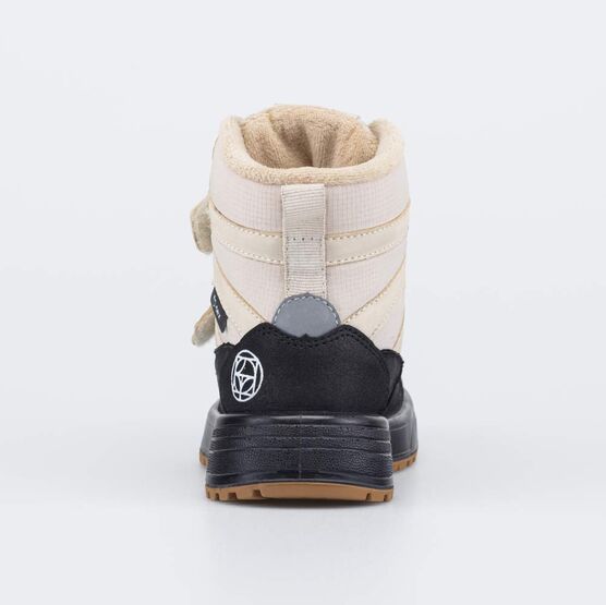 454715-41 Зимние мембранные ботинки Суперзащита для девочки бежевый + черный фото №5