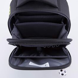 02704335-40 Рюкзак школьный Football КК для мальчики черный фото №4