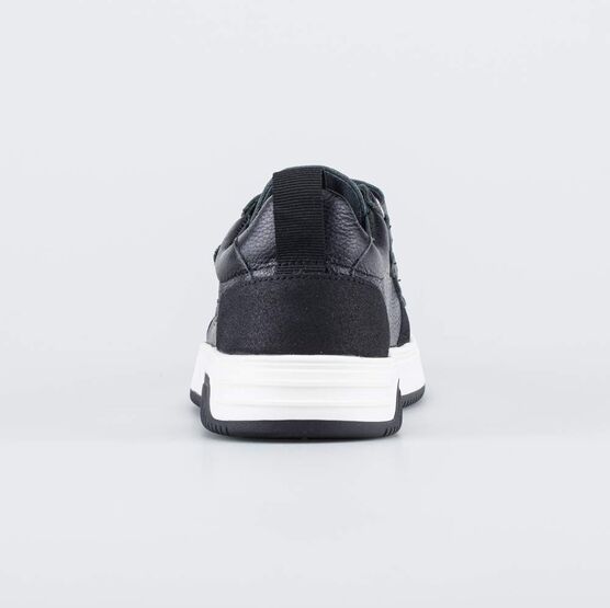 732386-21 Кожаные полуботинки на липучках черный для мальчики черный фото №5