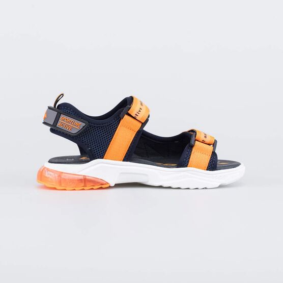 624029-21 Сандалии для мальчика Яркое лето для мальчики синий фото №2