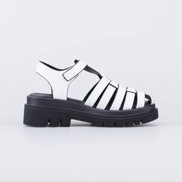 723020-22 Босоножки для девочки для девочки белый фото №2