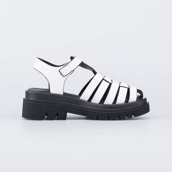 723020-22 Босоножки для девочки для девочки белый фото №2