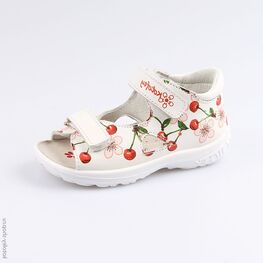 322089-21 Босоножки для девочки бел-цве