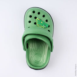325072-01 Сабо пляжные с LED-подсветкой для мальчики зеленый фото №4