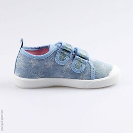 331125-11 Кеды для девочки голубой фото №2