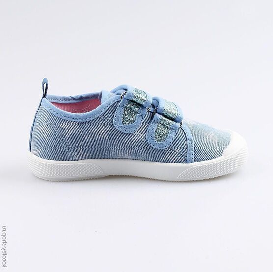 331125-11 Кеды для девочки голубой фото №2