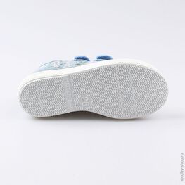 331125-11 Кеды для девочки голубой фото №3