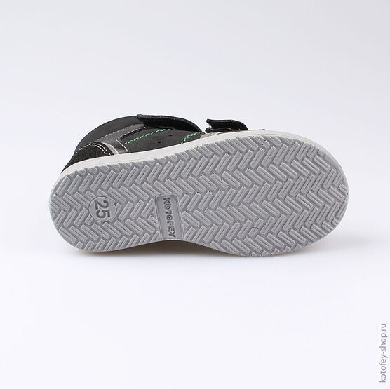 352192-31 Ботинки утепленные на весну/осень для мальчики черный фото №3