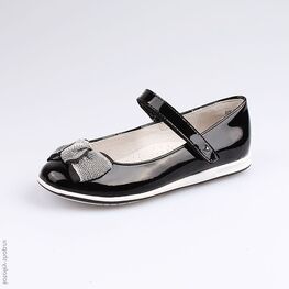 532158-22 Туфли для девочки черный