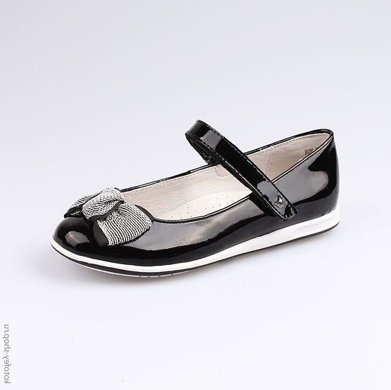 532158-22 Туфли для девочки черный