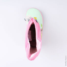 166089-11 Резиновые сапоги для девочки гол-роз фото №4