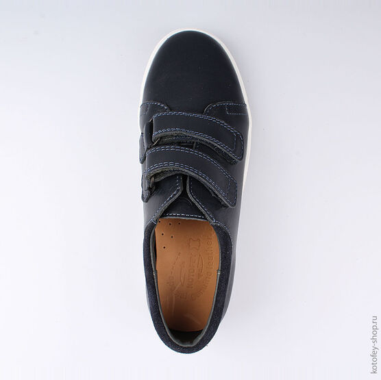 732199-22 Полуботинки для мальчики светло-синий фото №4