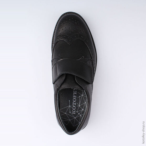 632263-21 Полуботинки для мальчики черный фото №4