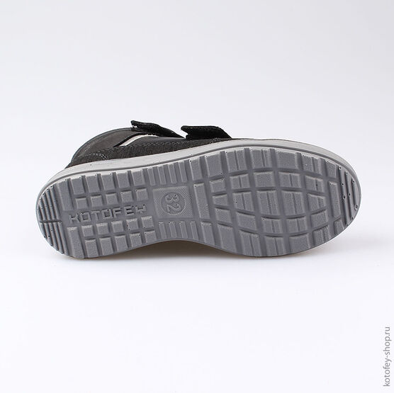 652118-32 Ботинки для мальчики черный фото №3