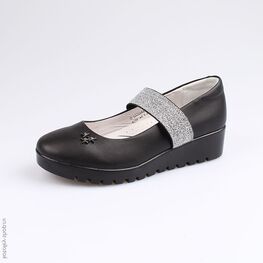 632265-22 Туфли для девочки черный