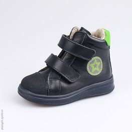 152208-32 Ботинки для мальчики светло-синий